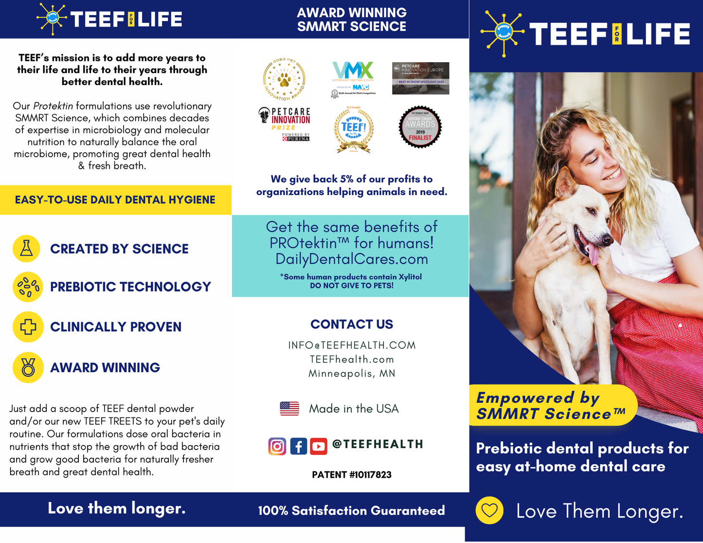 Tri-fold Customer Brochures - 20ct