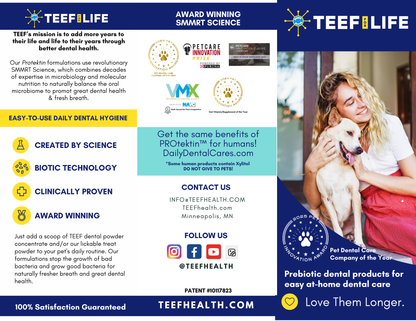 Tri-fold Customer Brochures - 20ct